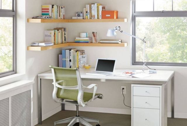 Use Attached Shelved to Avoid Desk Mess